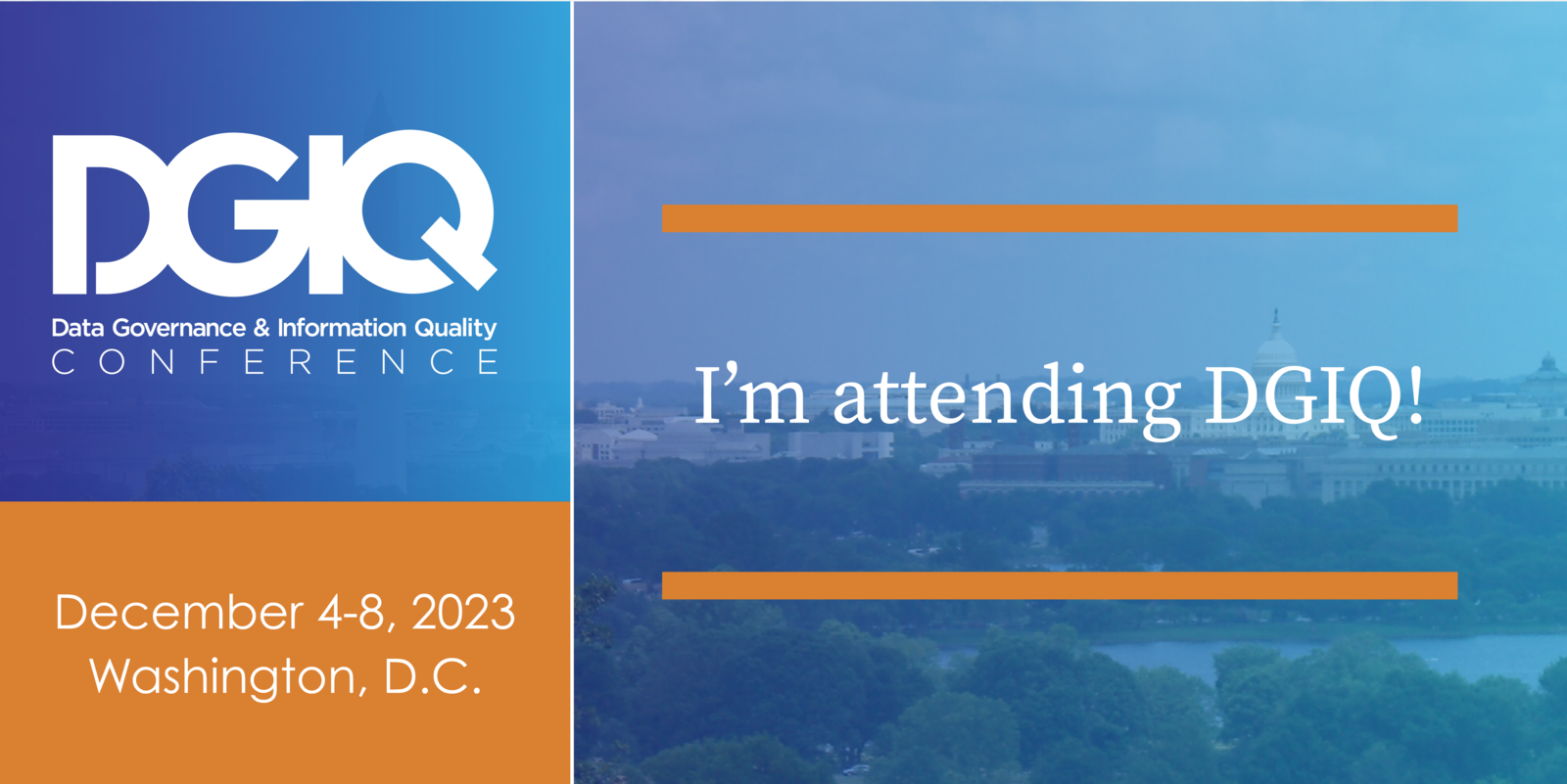 2023 Data Governance & Information Quality Conference (DGIQ) East